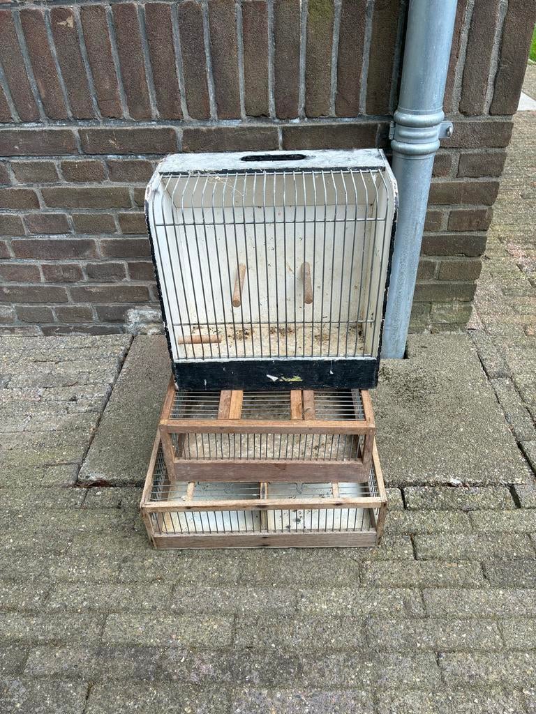 Transpot kooien, Ophalen, Zo goed als nieuw, Hout, Broedkooi of Kweekkooi