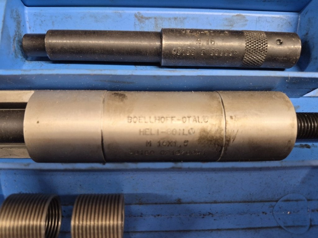 HELICOIL SET M16x1,5, Gebruikt, Zilver, Overige typen, Ophalen of Verzenden