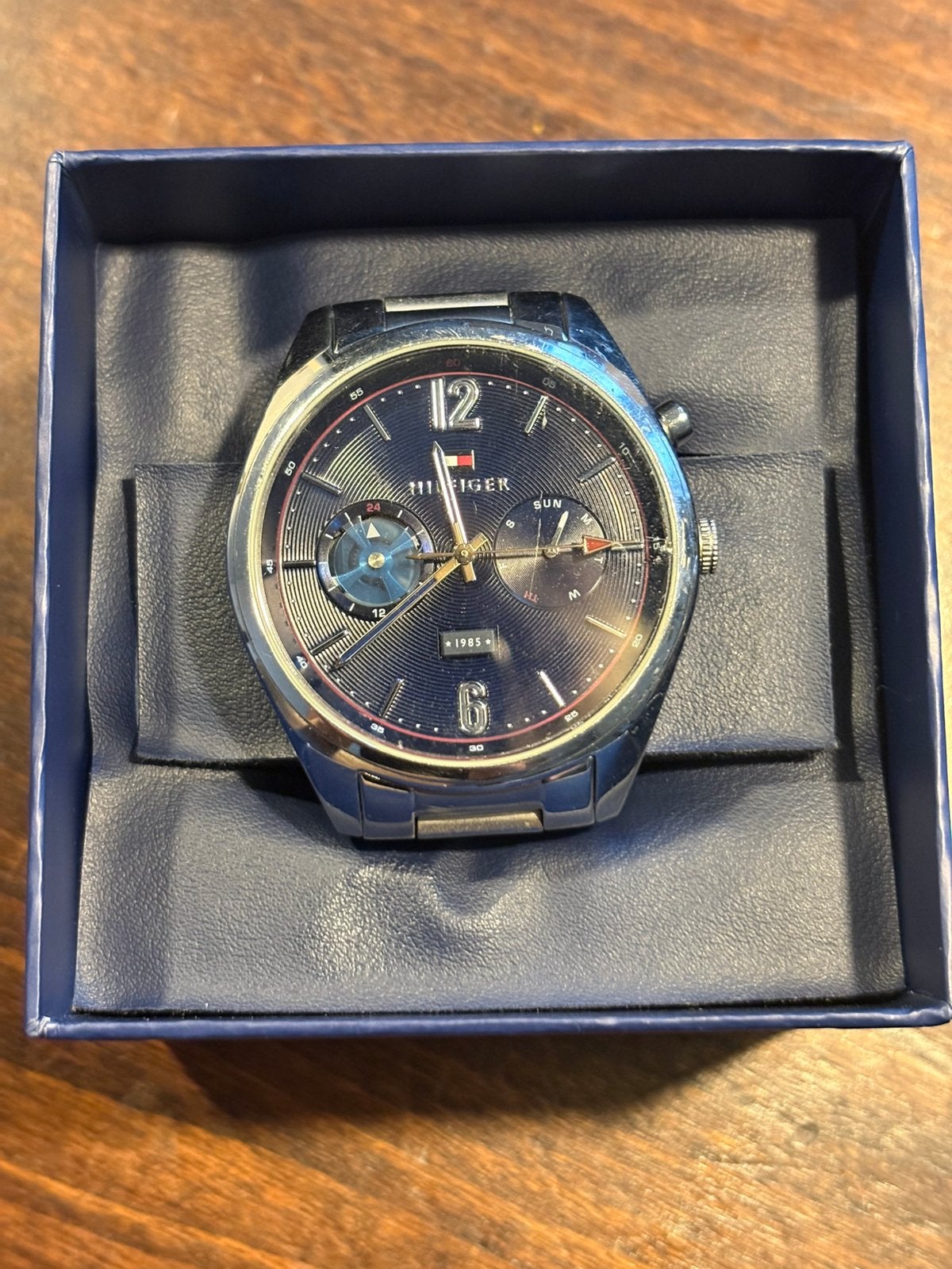 Tommy Hilfiger Heren Horloge, Staal, Gebruikt, Staal, Polshorloge