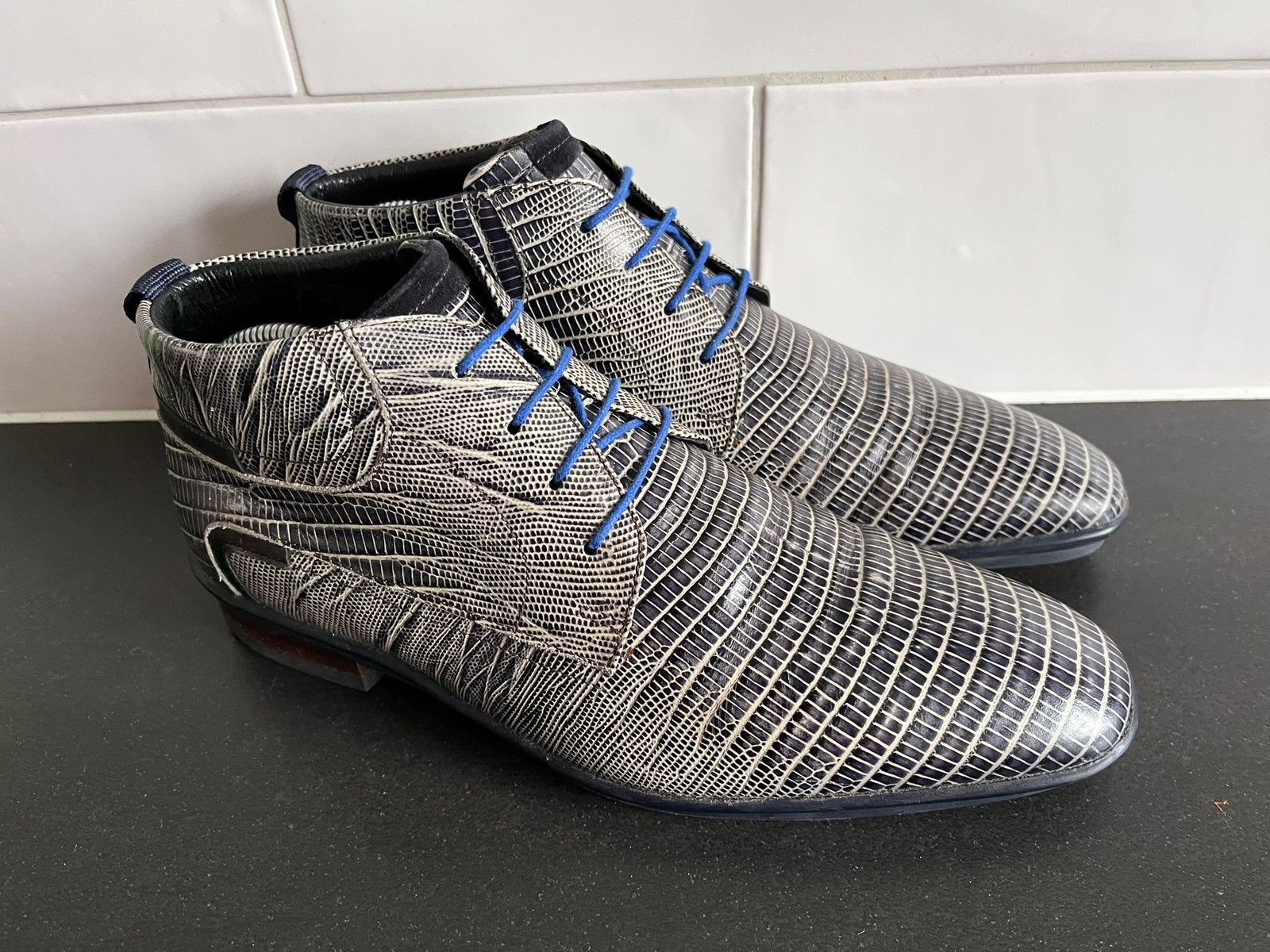 Floris van Bommel herenschoenen maat 7.5 / 41.5 H, Floris van Bommel, Overige kleuren, Floris van Bommel, Ophalen of Verzenden