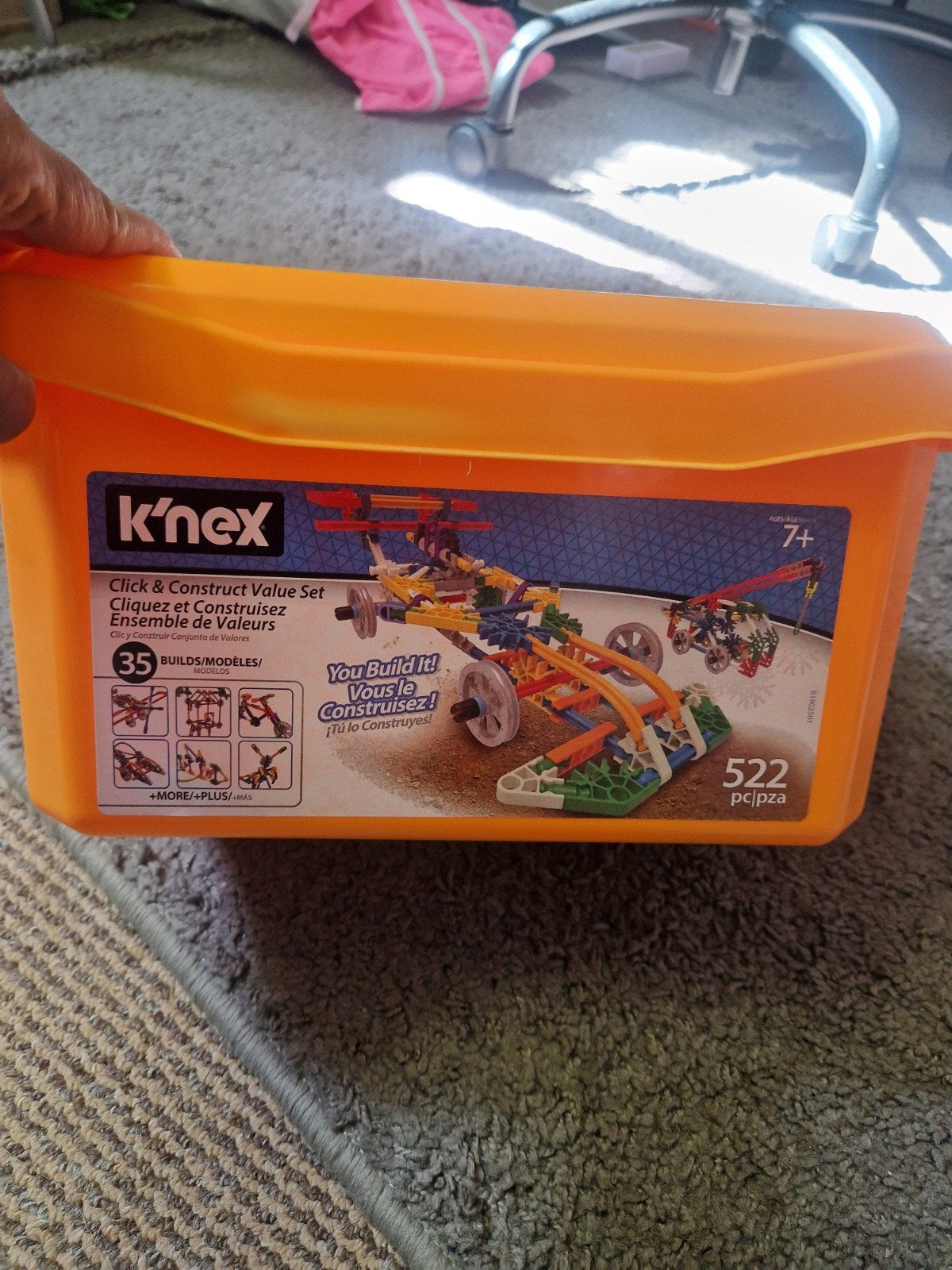 te koop knex, Ophalen, K'nex