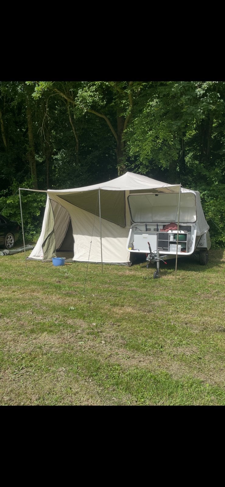 Holtcamper cocoon top staat 123 systeem, Caravans en Kamperen, Vouwwagens, Ophalen