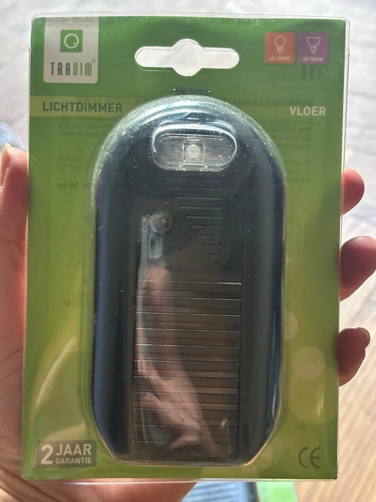 Nieuwe Tradim vloer lichtdimmer (4 stuks beschikbaar), Ophalen of Verzenden, Nieuw
