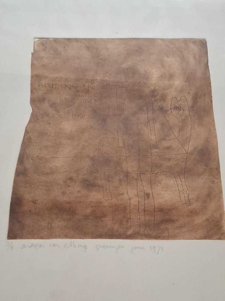 Andreas van Elburg _ ets, Antiek en Kunst, Ophalen