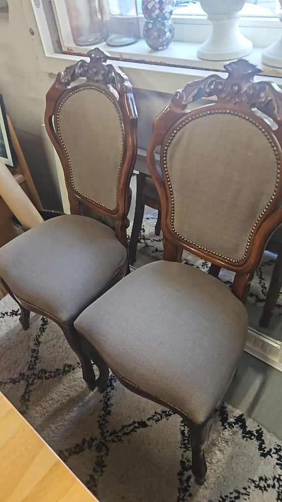 antieke barok eetkamerstoelen, Antiek en Kunst, Ophalen