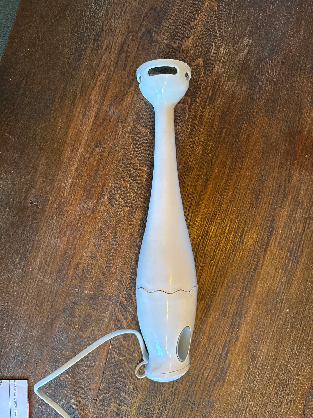 Handige Staafmixer - Perfect voor Soepen en Smoothies, Minder dan 1 liter, Ophalen, Gebruikt, 1 snelheid