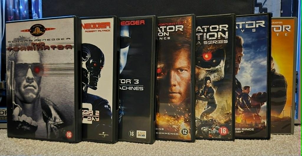 The Terminator 1-6 Collection & Machina Series (1984-2019), Vanaf 12 jaar, Ophalen of Verzenden, Zo goed als nieuw, Science Fiction