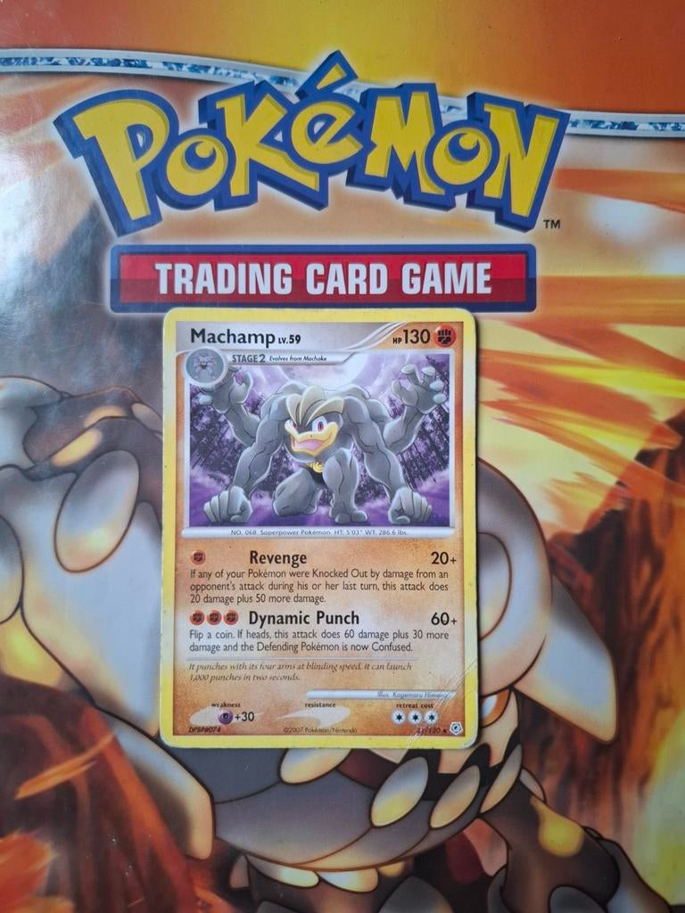 Machamp 31/130 rare Diamond&Pearl base set pokemon kaart, Hobby en Vrije tijd, Verzamelkaartspellen | Pokémon, Ophalen of Verzenden