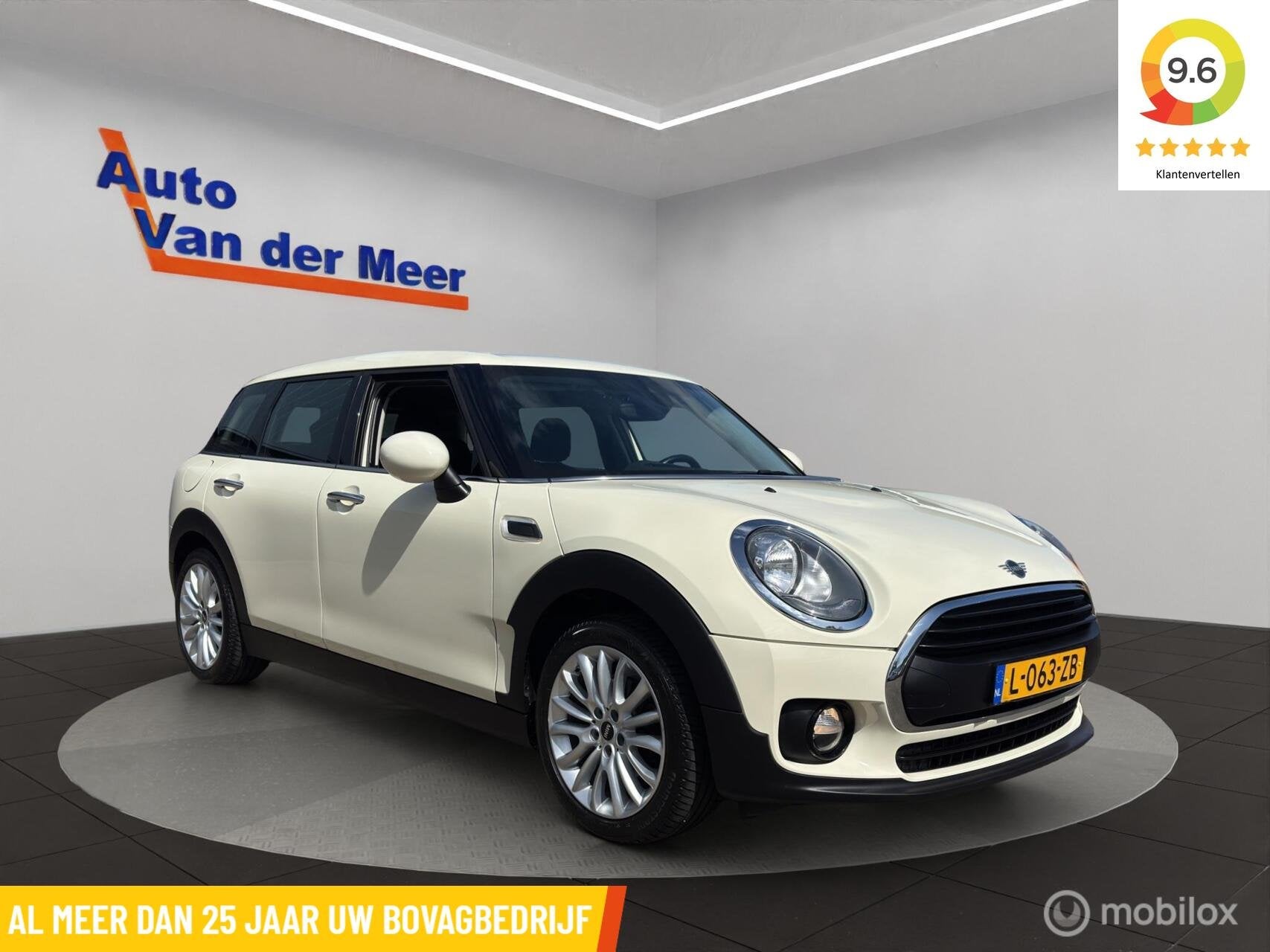 Mini Clubman 1.5 One Chili, Auto's, Stof, Gebruikt, Wit, 102 pk