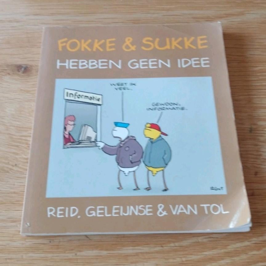 Fokke & Sukke hebben geen idee. Gratis*, Boeken, Stripboeken, Meerdere stripboeken, Ophalen, Gelezen