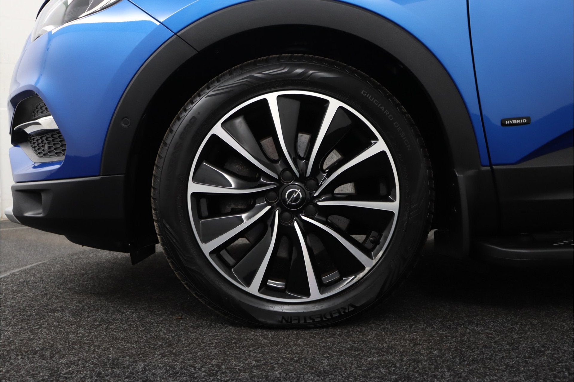 Opel Grandland X 1.6 Turbo 225PK Hybrid Elegance | Trekhaak, Auto's, Dealer onderhouden, 4 cilinders, Blauw, Bedrijf
