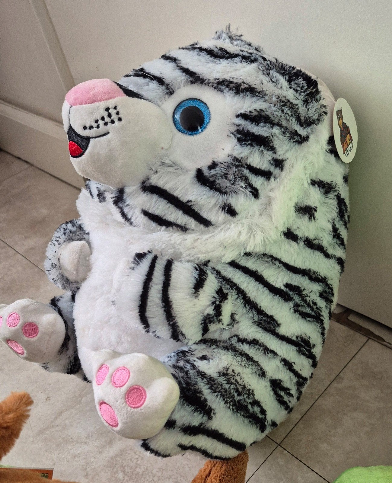 Tijger knuffel 40 NIEUW, Ophalen of Verzenden, Nieuw, Overige typen