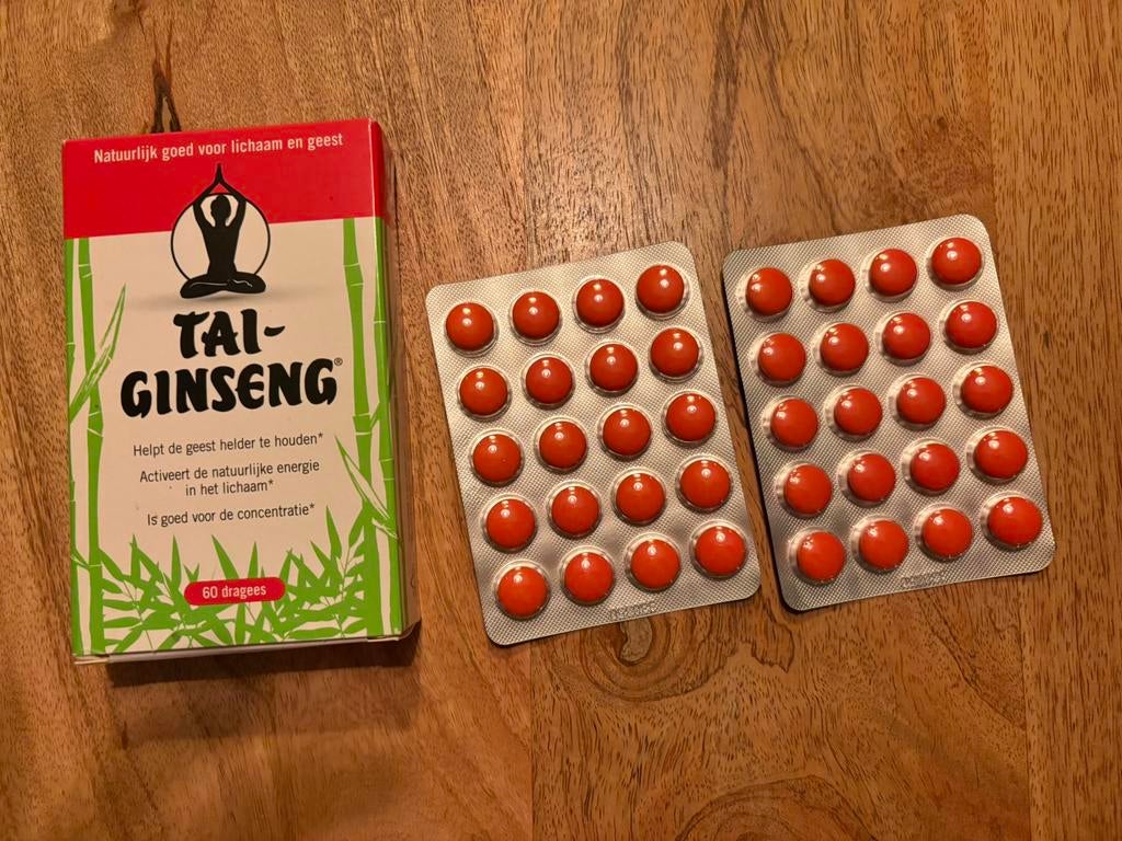 Tai-Ginseng tabletten 55 stuks, Ophalen of Verzenden, Nieuw, Overige typen