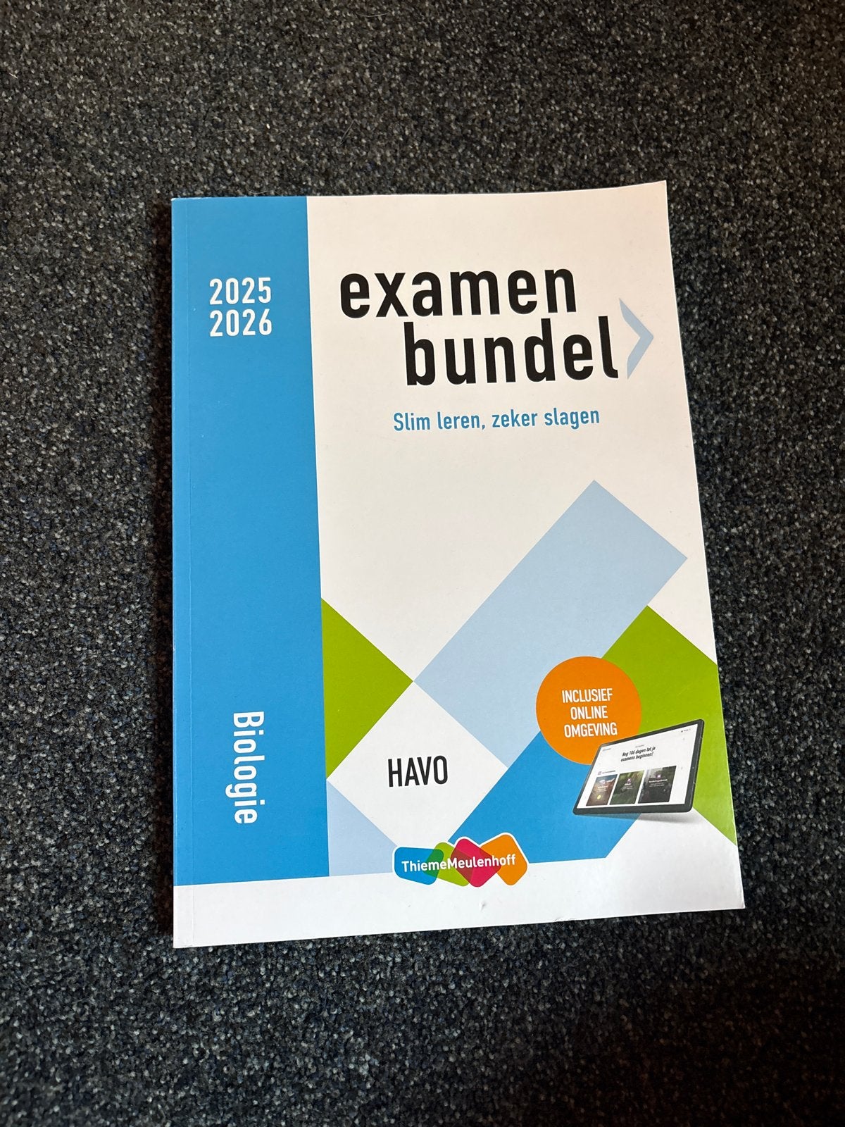 Examenbundel Biologie HAVO 2025-2026, Ophalen of Verzenden, Zo goed als nieuw, HAVO, Biologie