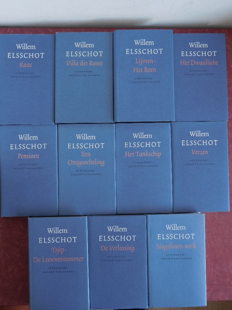 11x Willem Elsschot Kaas  Villa des Roses  Lijmen-Het Been, Boeken, Ophalen of Verzenden, Zo goed als nieuw