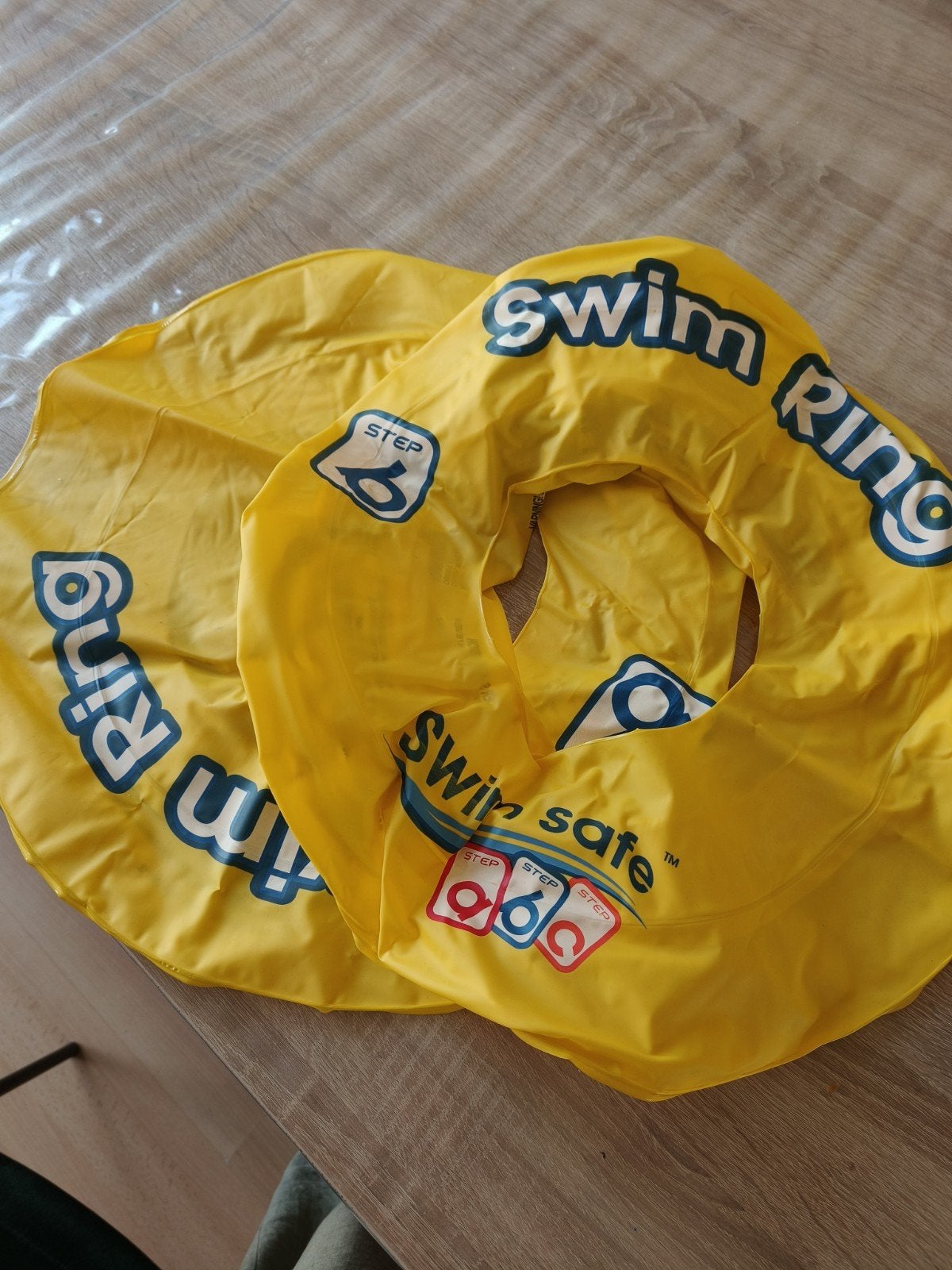 Gele Swim Ring zwembandjes - Step 6 zwemhulpmiddel, Ophalen of Verzenden, Gebruikt, Jongen of Meisje