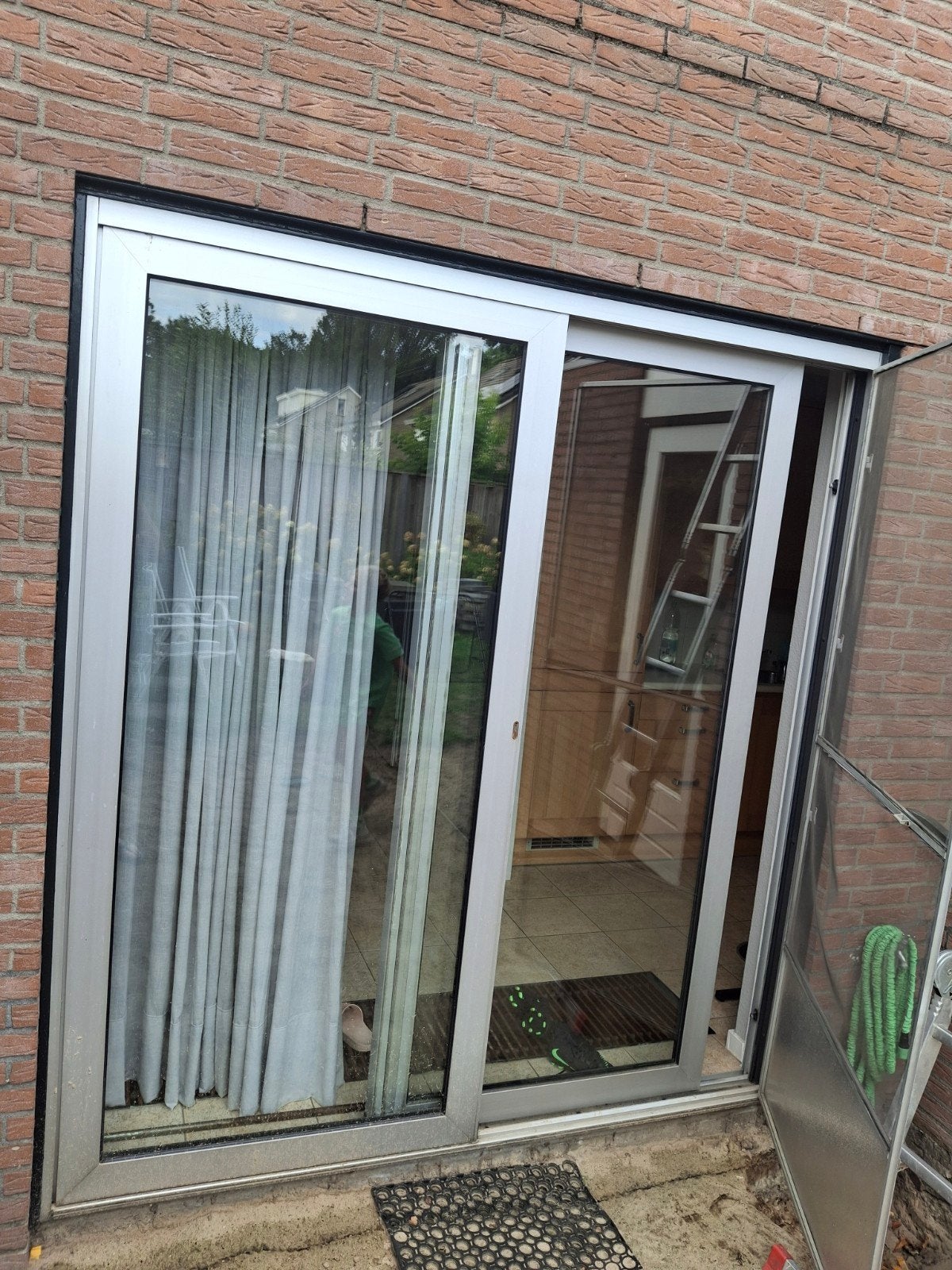 Aluminium schuipui te koop binnen korte tijd beschikbaar, Doe-het-zelf en Verbouw, Ophalen, Gebruikt, Aluminium, 150 tot 225 cm
