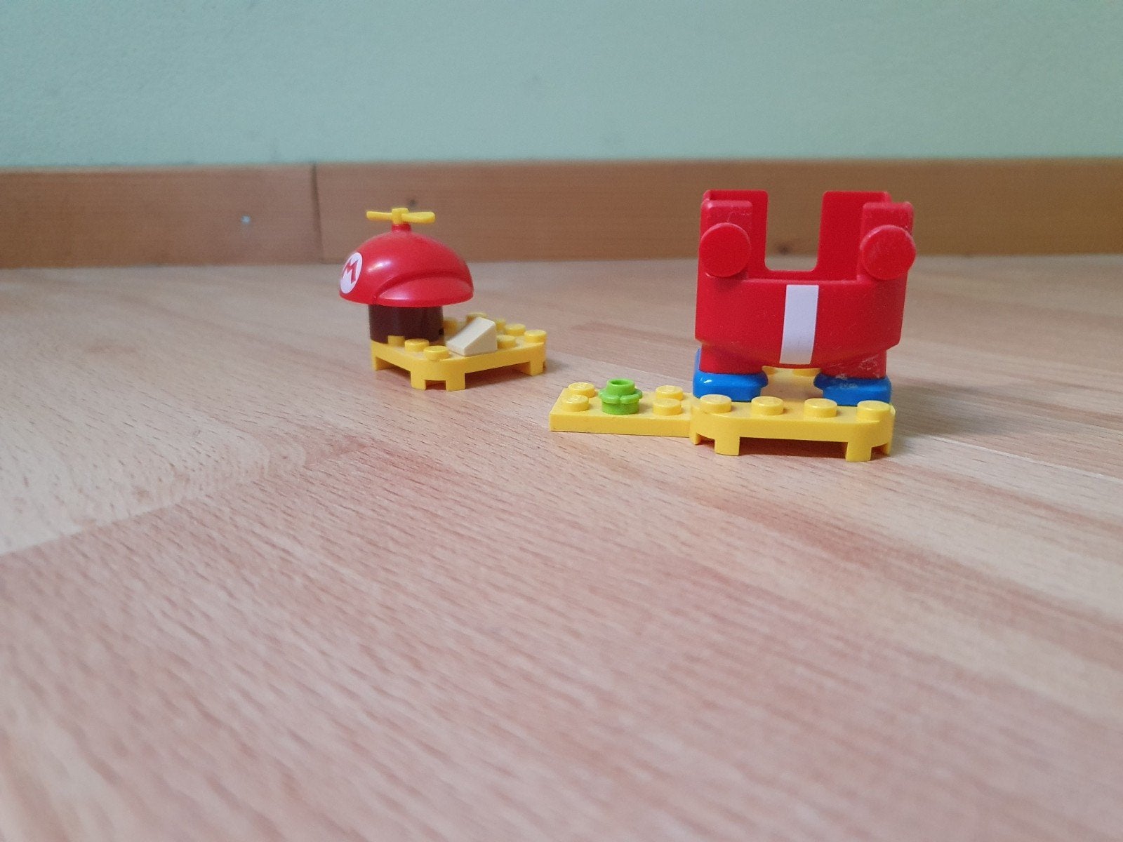 LEGO mario helicopter power up set, Ophalen of Verzenden, Gebruikt, Overige merken