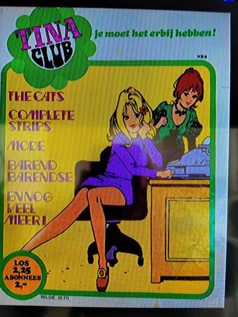 Tina Club nr. 6 van juni 1974, Ophalen of Verzenden, Gelezen, Damesbladen