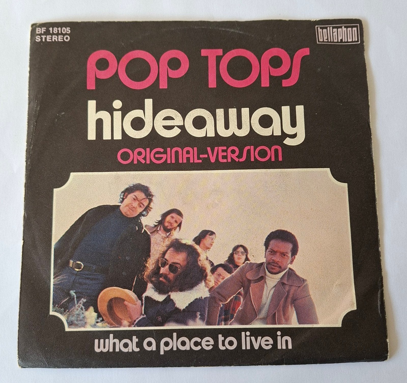 Pop Tops           Hideaway, Ophalen of Verzenden, Gebruikt, 7 inch, Pop