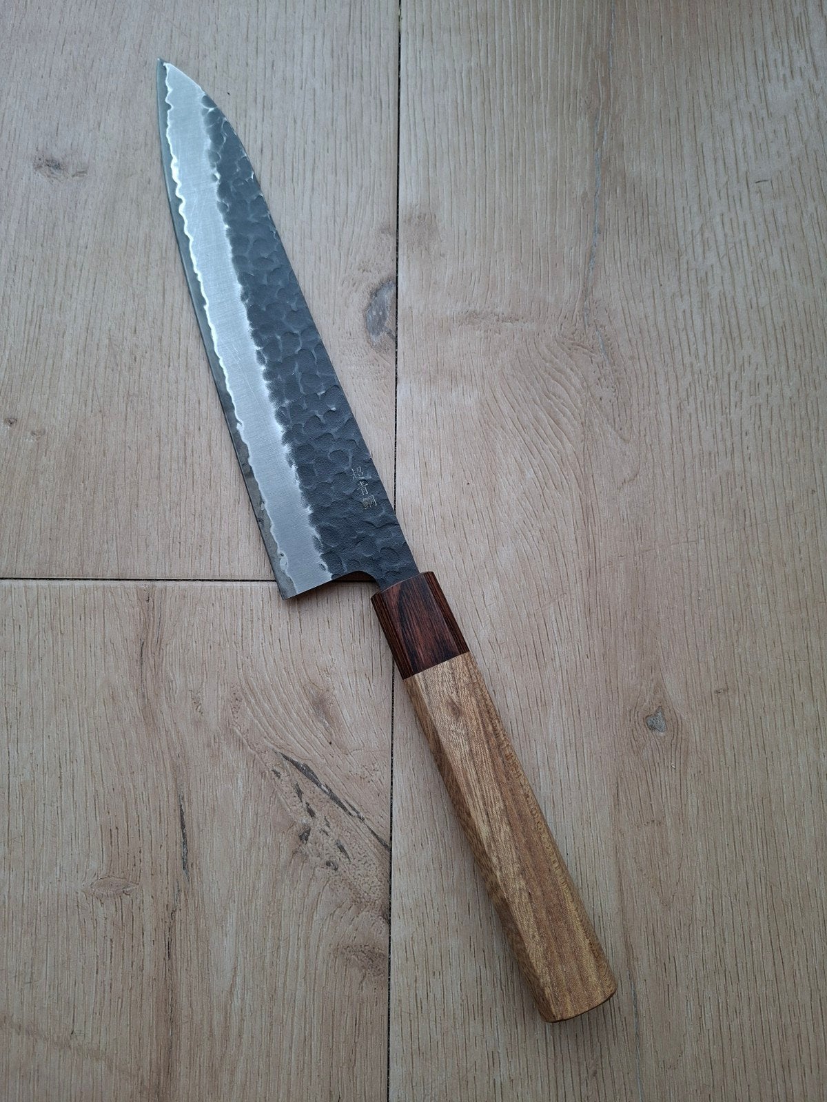 Sakai Takayuki Aogami Super Gyuto 21 cm Japans koksmes, Huis en Inrichting, Ophalen of Verzenden, Metaal, Overige merken, Overige typen