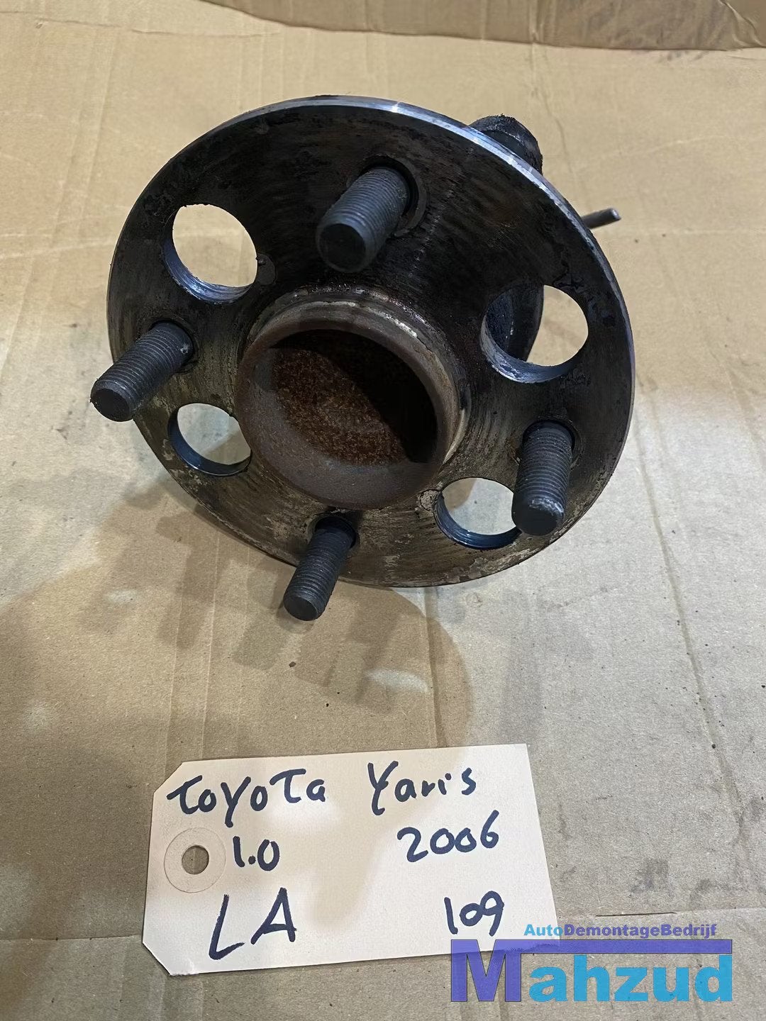 TOYOTA YARIS 2 P9 Links achter wiellager fuseelager, Auto-onderdelen, Ophanging en Onderstel, Info@toyota.co.jp, Gebruikt, Toyota Motor Corporation