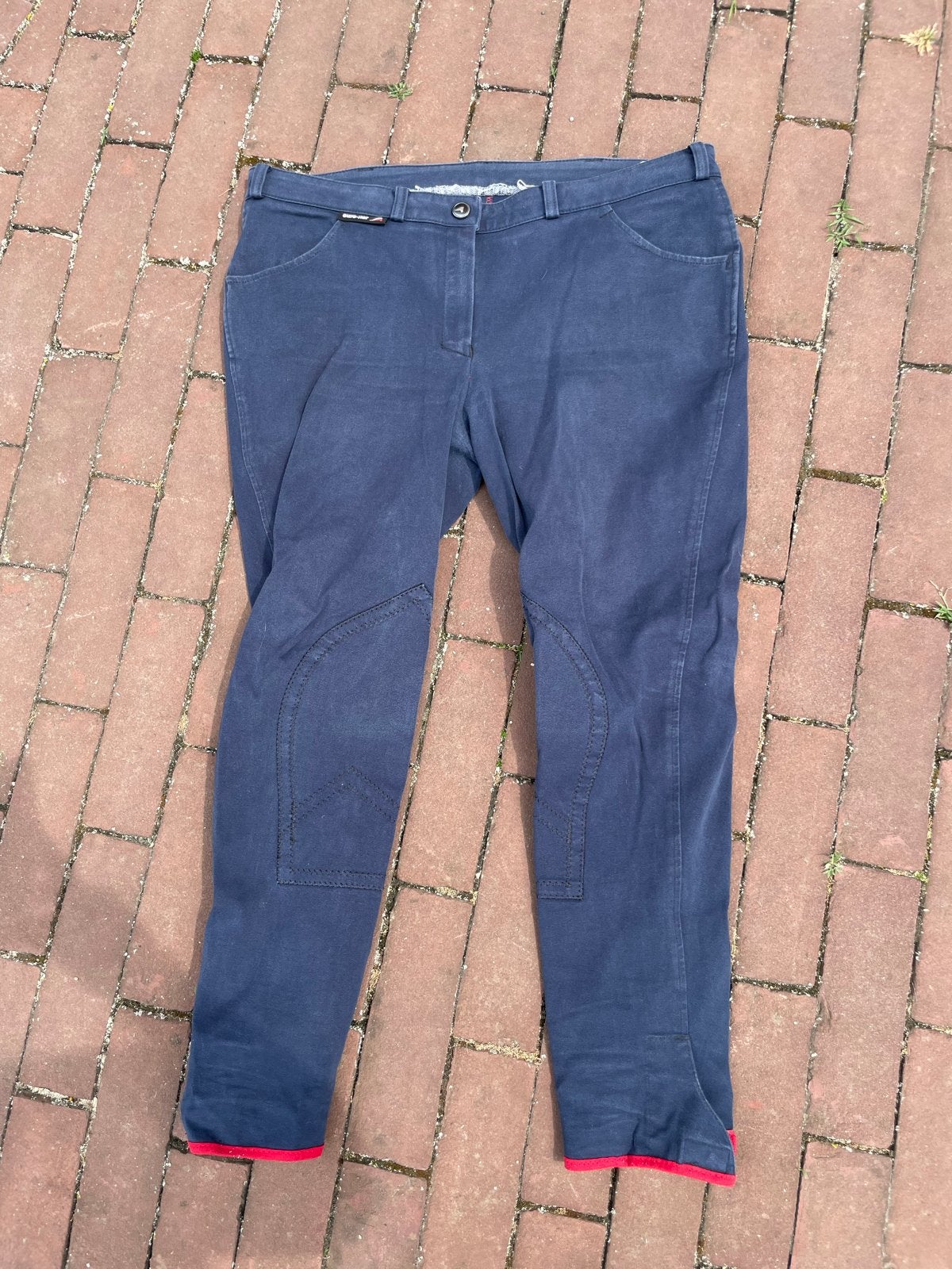 Eurostar paardrijbroek maat 44 donker blauw, Ophalen of Verzenden, Dressuur, Onderkleding