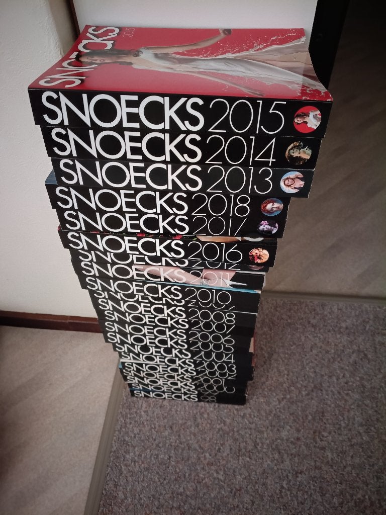snoecks boeken 1999-2018, Ophalen, Tv-serie, Diverse auteurs, Zo goed als nieuw