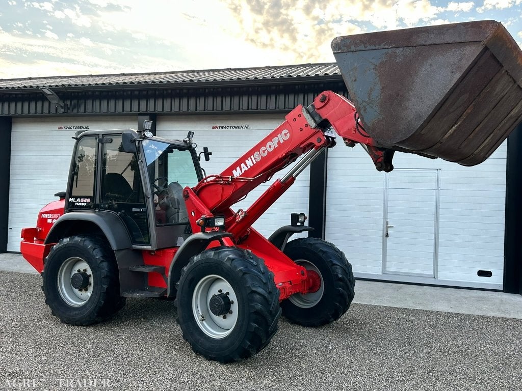 TE KOOP: zeer nette MANITOU MLA 628, MH-Tractoren, Info@mhtractoren.nl, Schrapveen 6, Verreiker
