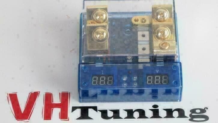 Goldline 09.3730-03 wafel zekering blok met voltagemeter, Auto diversen, Autospeakers, Ophalen of Verzenden, Nieuw