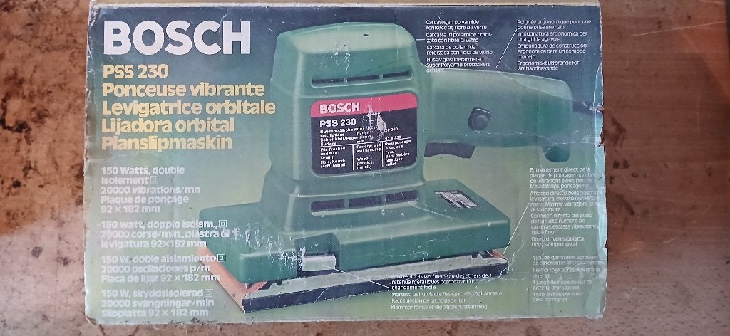 Bosch Schuurmachine, Ophalen of Verzenden, Gebruikt, Overige typen, Bosch