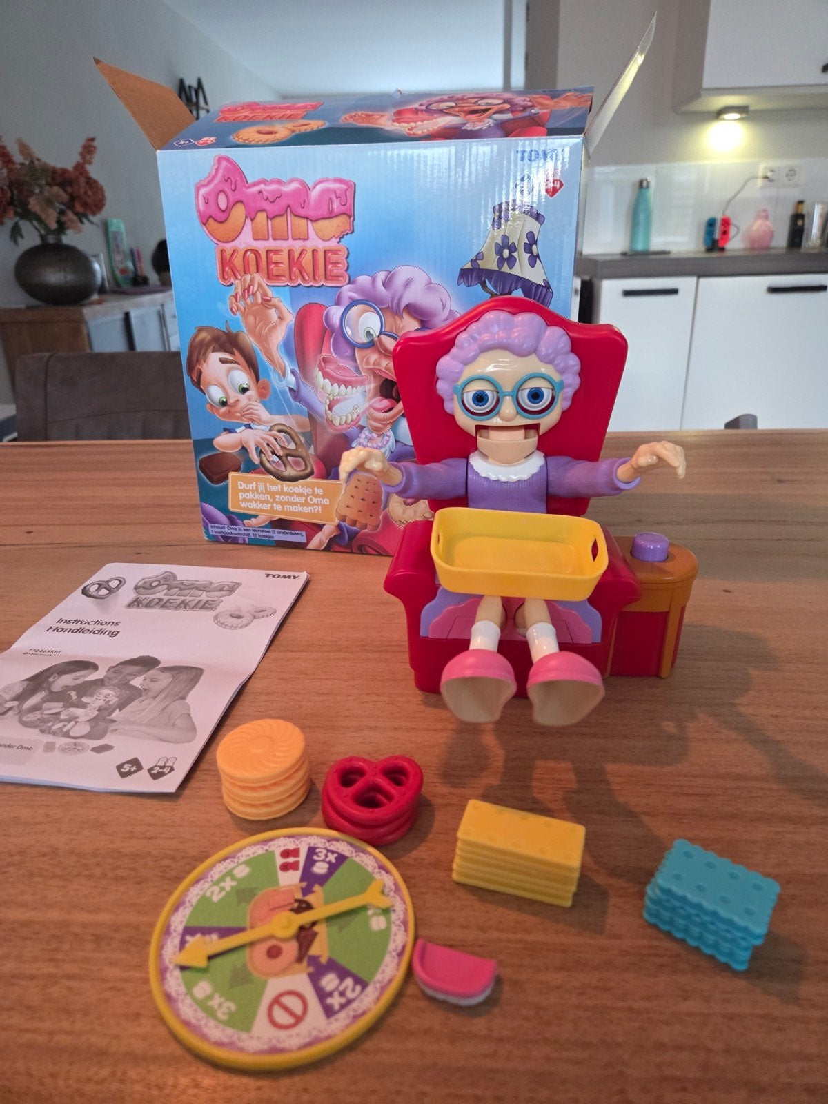 Zgan Oma Koekie, Een of twee spelers, Ophalen of Verzenden, Zo goed als nieuw, Tomy