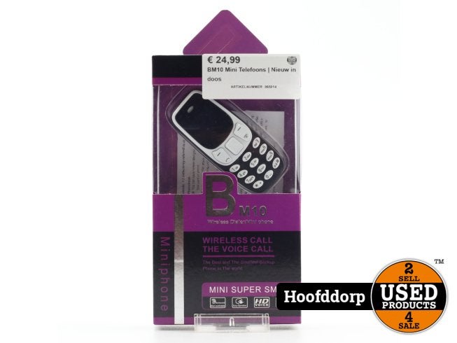 BM10 Mini Telefoons | Nieuw in doos, Telecommunicatie, Mobiele telefoons | Overige merken, Flex Ltd., Zo goed als nieuw, https://flex.com/contact-us