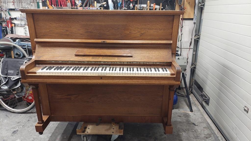 Uebel Lechleiter piano - SPECIALE AANBIEDING!, Ophalen, Gebruikt, Bruin, Piano