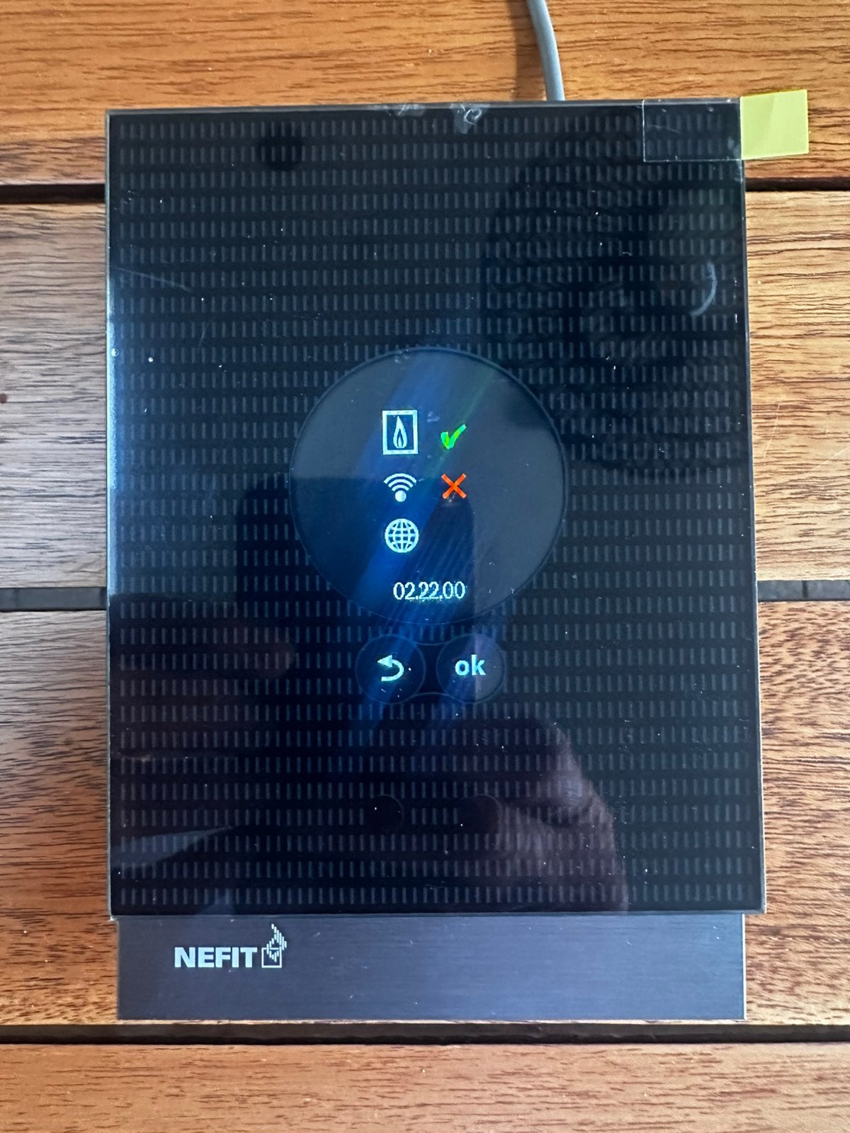 Nefit easy smart thermostaat (app), Doe-het-zelf en Verbouw, Ophalen of Verzenden, Zo goed als nieuw