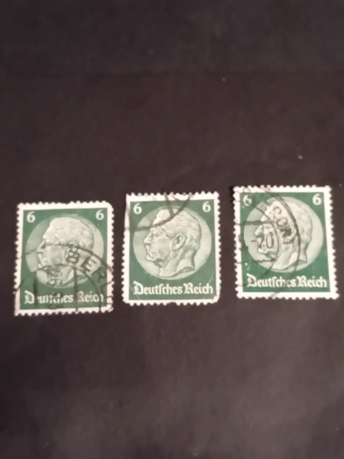 Duitse postzegels - Deutsches Reich (6 Pfennig), Postzegels en Munten, Ophalen of Verzenden, Duitse Keizerrijk