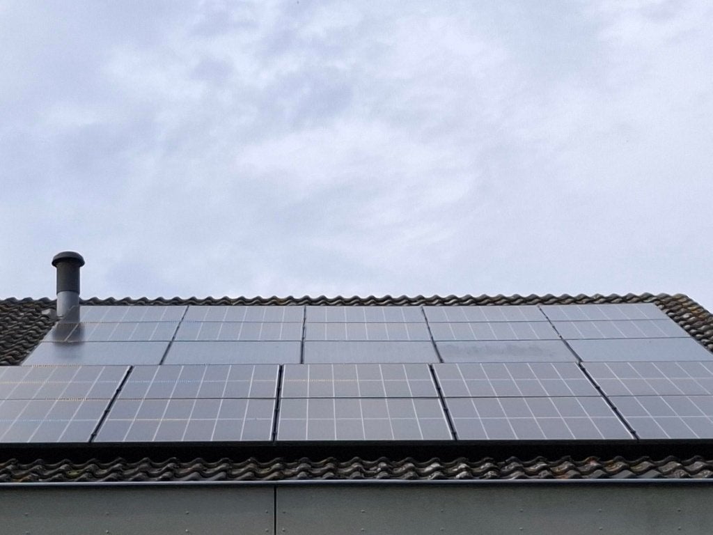Twee zonnepanelensysteem 3500WP en 2500 WP, Ophalen, Gebruikt, Compleet systeem, 200 wattpiek of meer