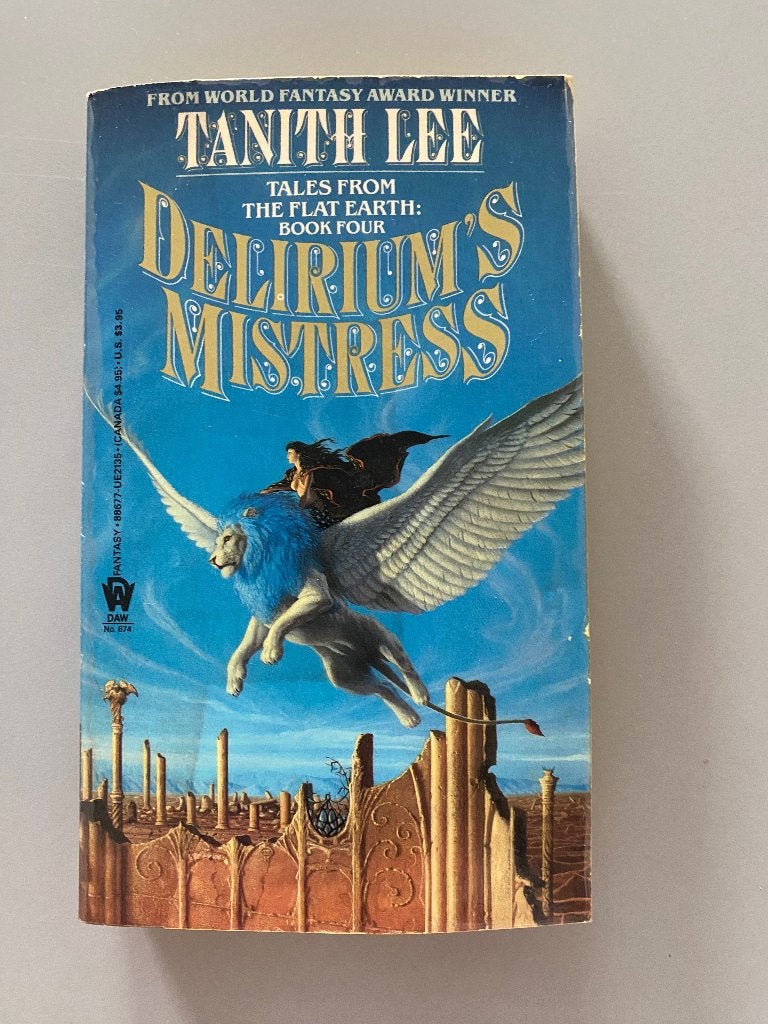 Delirium’s mistress by Tanith Lee, Boeken, Ophalen of Verzenden, Gelezen