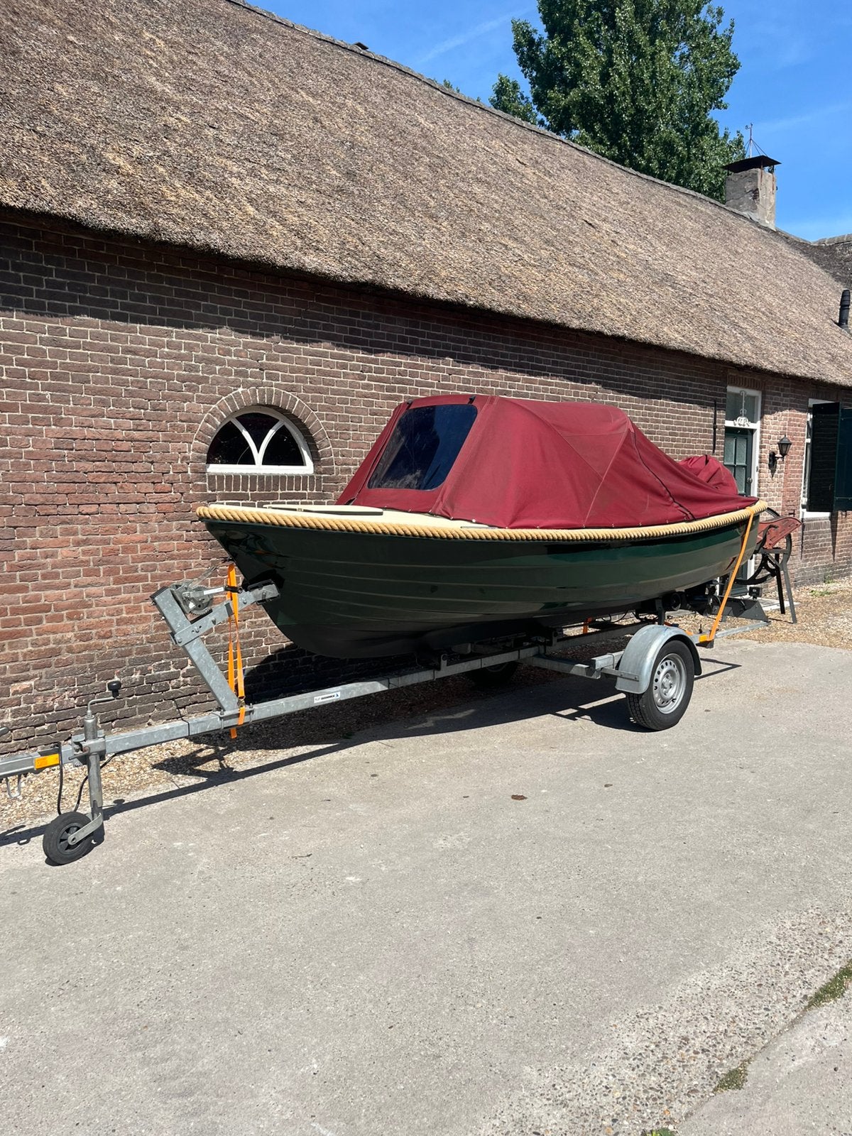 Sloep antaris adria 400 6pk mercury met trailer vaarklaar✅, Ophalen of Verzenden, Antaris, Trailer