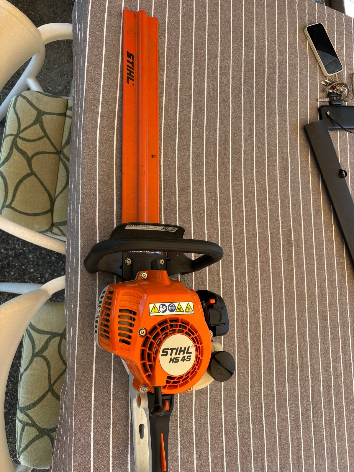 Stihl HS 45 heggenschaar - Krachtig en betrouwbaar, Ophalen, Gebruikt, Benzine