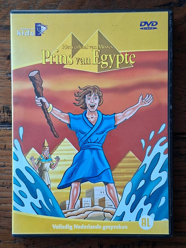 Prins van Egypte DVD - Het verhaal van Mozes, Tekenfilm, Alle leeftijden, Overige soorten, Ophalen of Verzenden