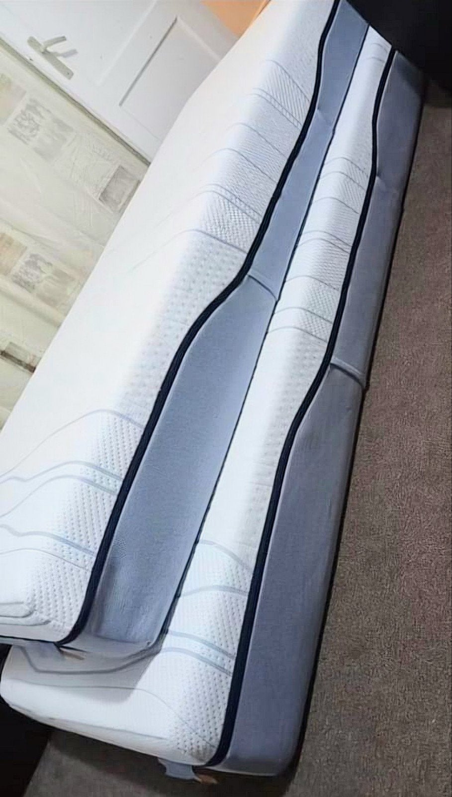 MLine Slowmotion Hybrid 7 en 8 matrassen 180x210cm nog nieuw, Ophalen, 210 cm, Tweepersoons, Zo goed als nieuw