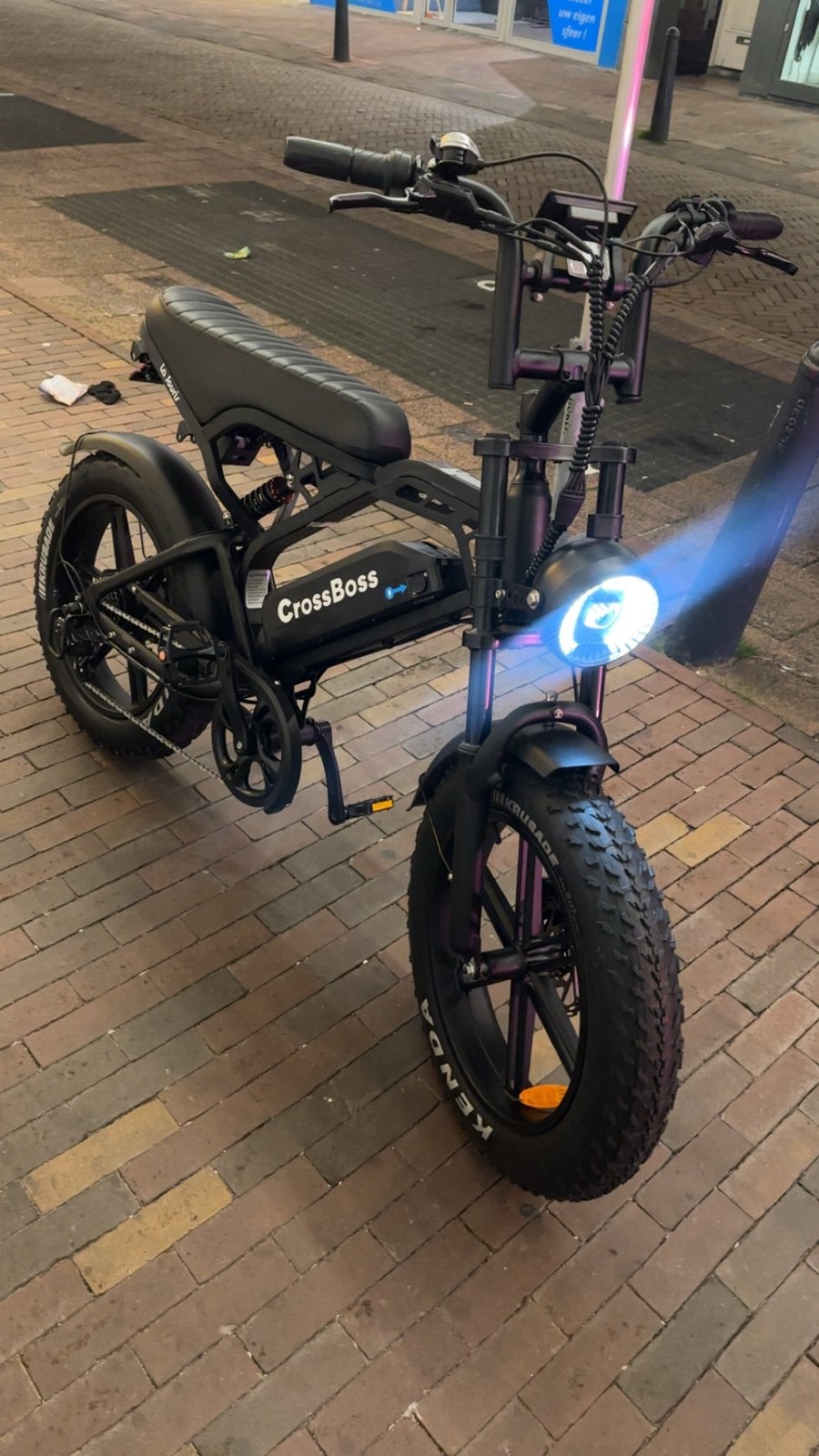 Crossboss V20 Pro Fatbike - Splinternieuw!, Ophalen of Verzenden, Zo goed als nieuw, 50 km per accu of meer, Overige merken