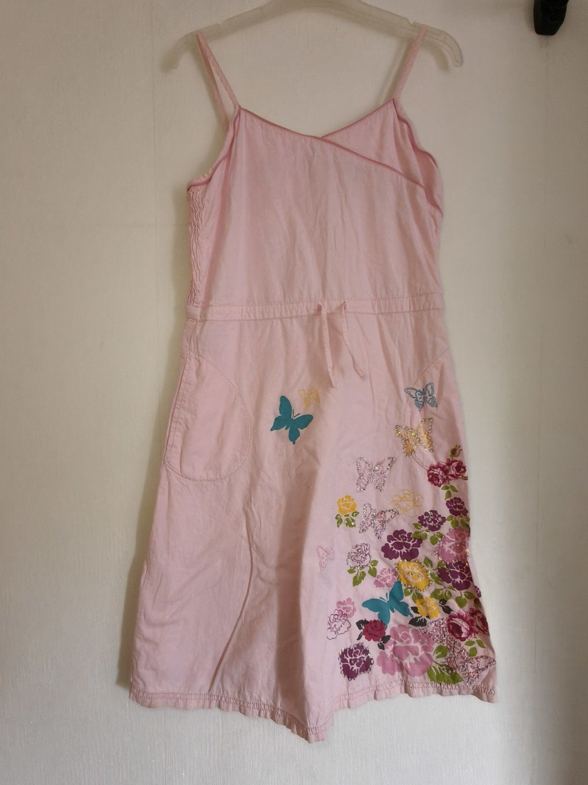 Meisjes jurk, Kinderen en Baby's, Kinderkleding | Maat 152, Meisje, H&M, Ophalen of Verzenden, Zo goed als nieuw