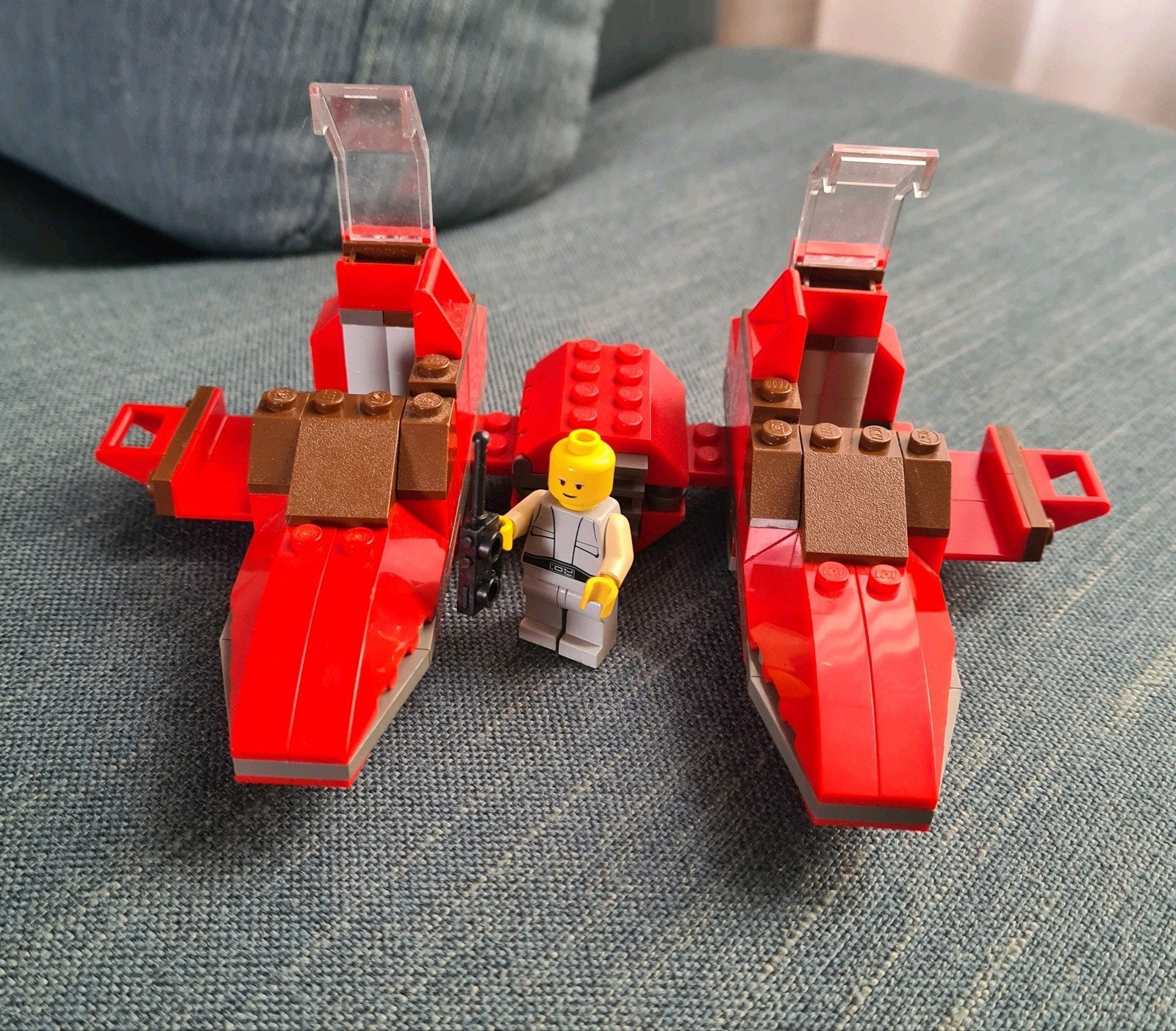 Lego STARWARS 7119 Twin Pod Cloud Car compleet, Kinderen en Baby's, Speelgoed | Duplo en Lego, Gebruikt, Star Wars, Lego, Ophalen of Verzenden