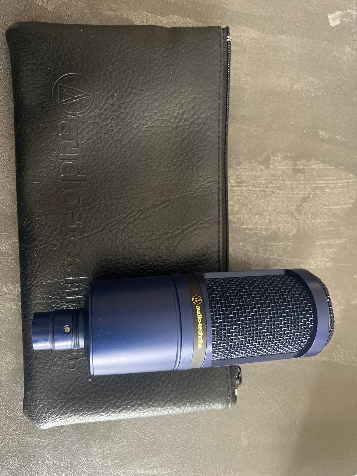 Audio-Technica AT2020, Ophalen of Verzenden, Zo goed als nieuw, Studiomicrofoon