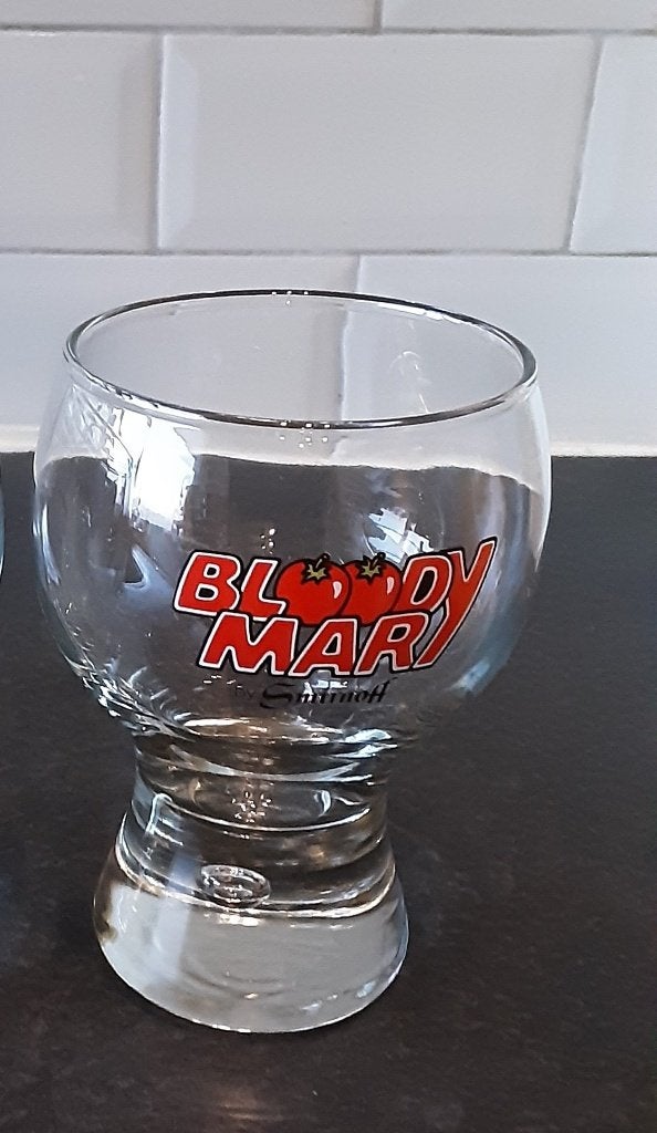 SMIRNOFF Bloody Mary glas, Ophalen of Verzenden, Zo goed als nieuw, Borrel- of Shotglas