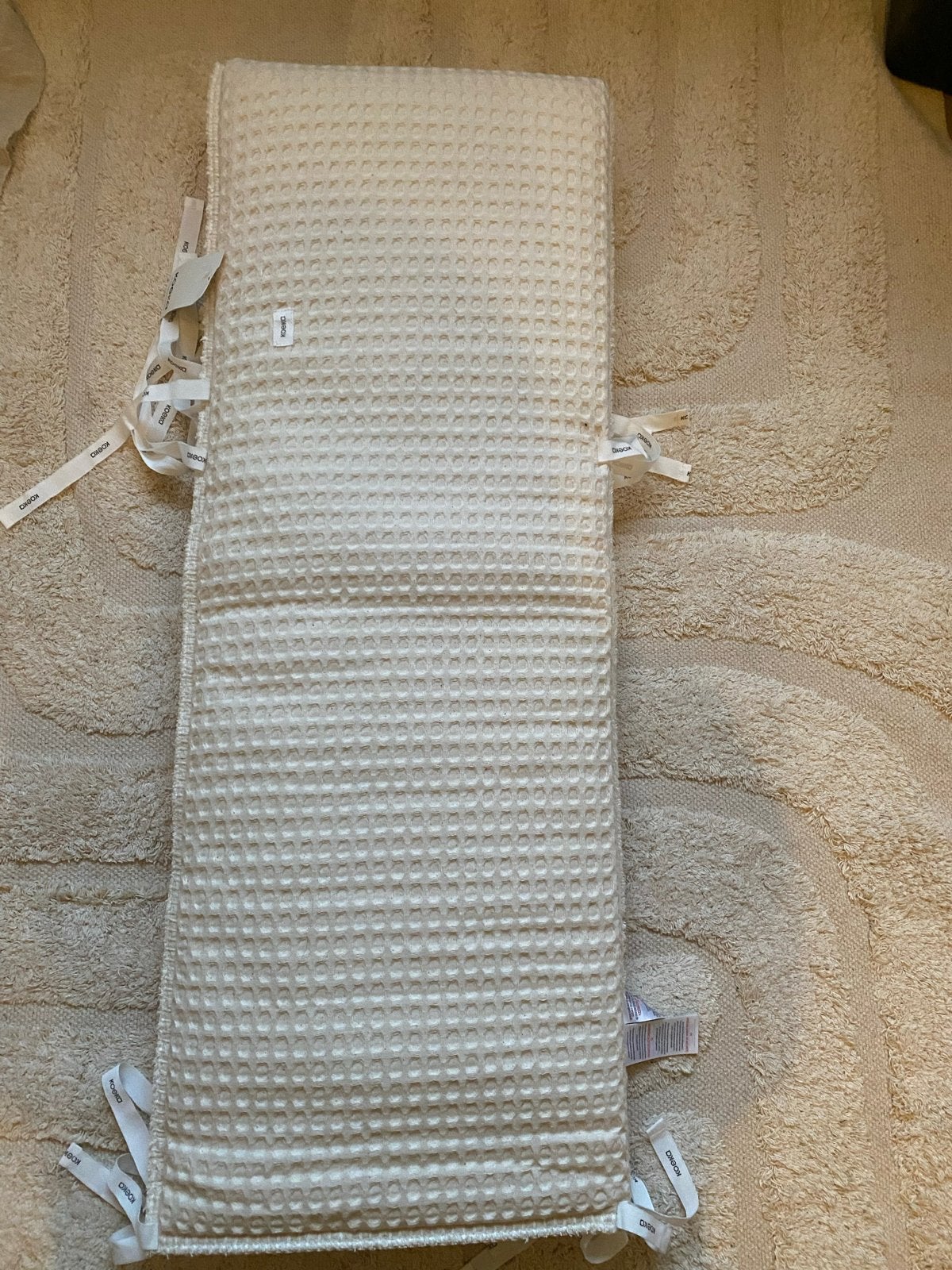 Koeka Boxbumper Amsterdam Natural 180x30 cm - Nieuw, Ophalen of Verzenden, Nieuw