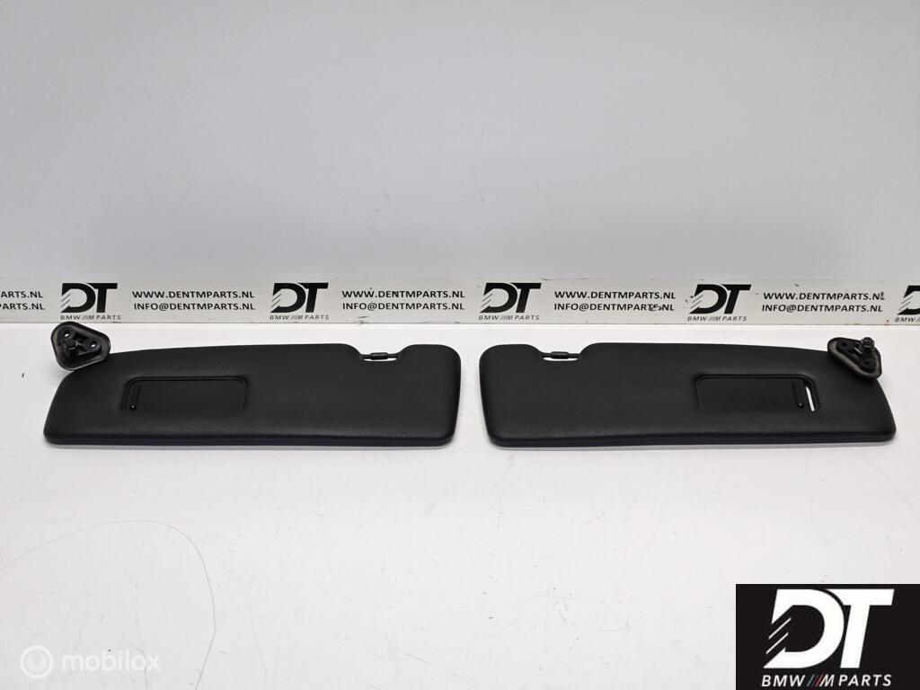 Zonneklep set L+R zwart BMW 3-serie Cabrio E46 51168204268, Gebruikt, Ophalen of Verzenden, BMW, BMW
