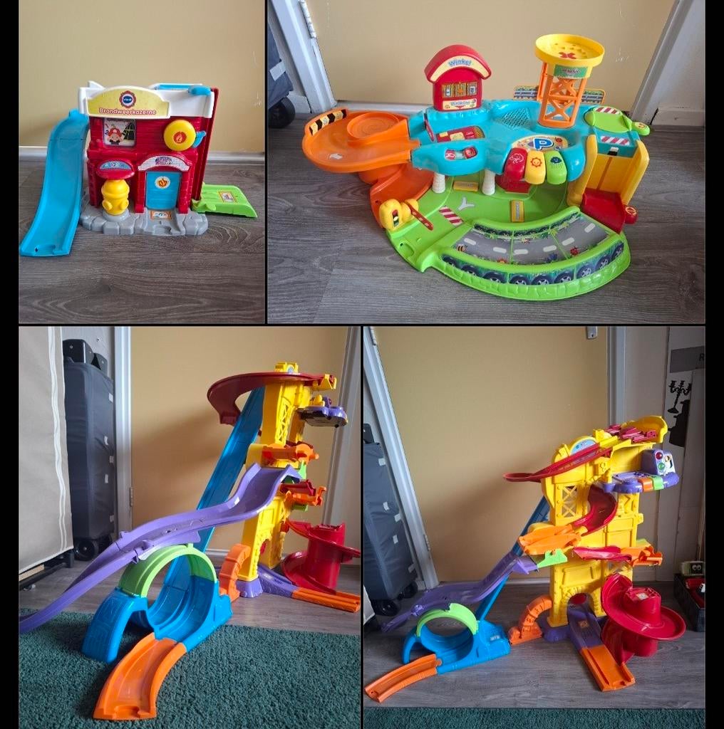 Grote set VTech Toet Toet Auto's, Ophalen, Gebruikt